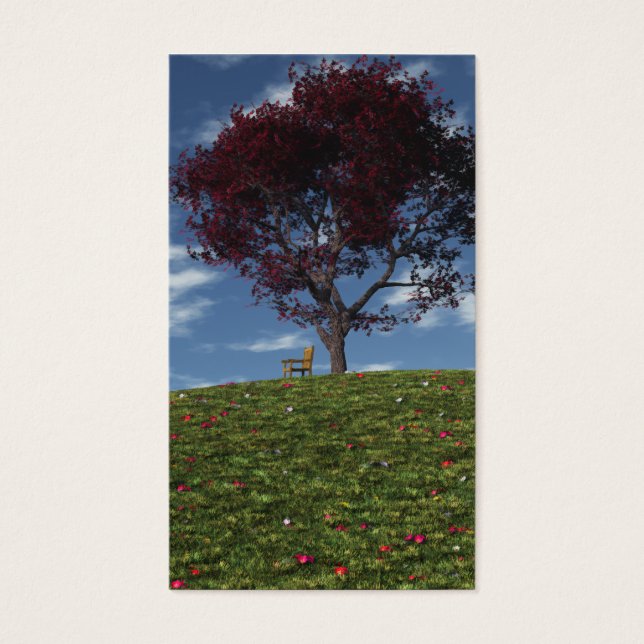 Wolken fahren durch Lesezeichen (Vorderseite)