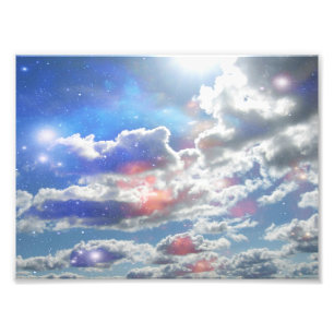Wolken-Foto-Druck Fotodruck