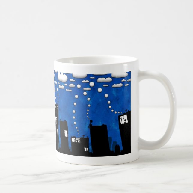 Wolken-Hersteller Kaffeetasse (Rechts)