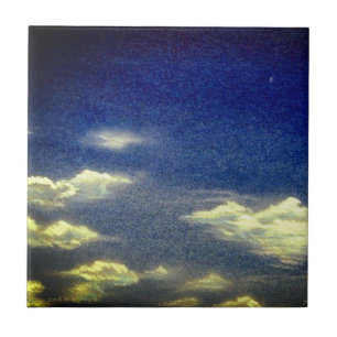 Wolken im blauen Himmel Keramik Tile Fliese