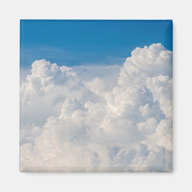 Wolken im Himmel Magnet (Vorne)
