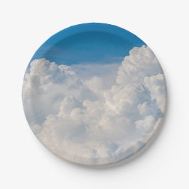 Wolken im Himmel Pappteller