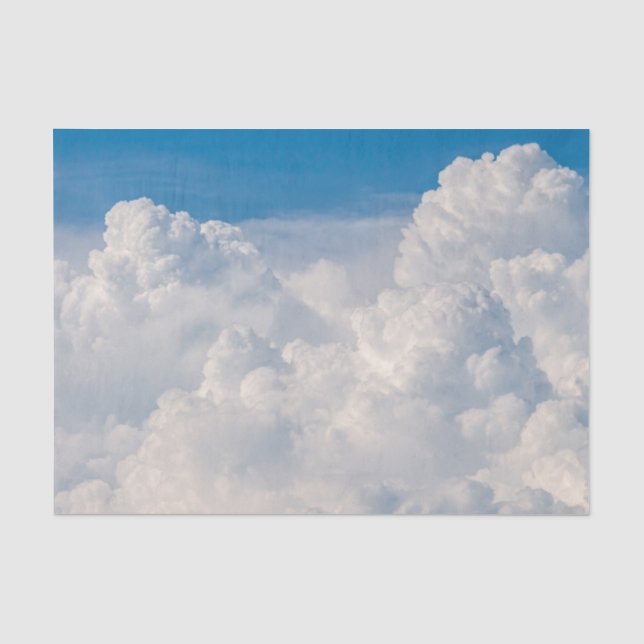Wolken im Himmel Seidenpapier (Vorderseite)