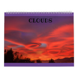 Wolken im Kalender