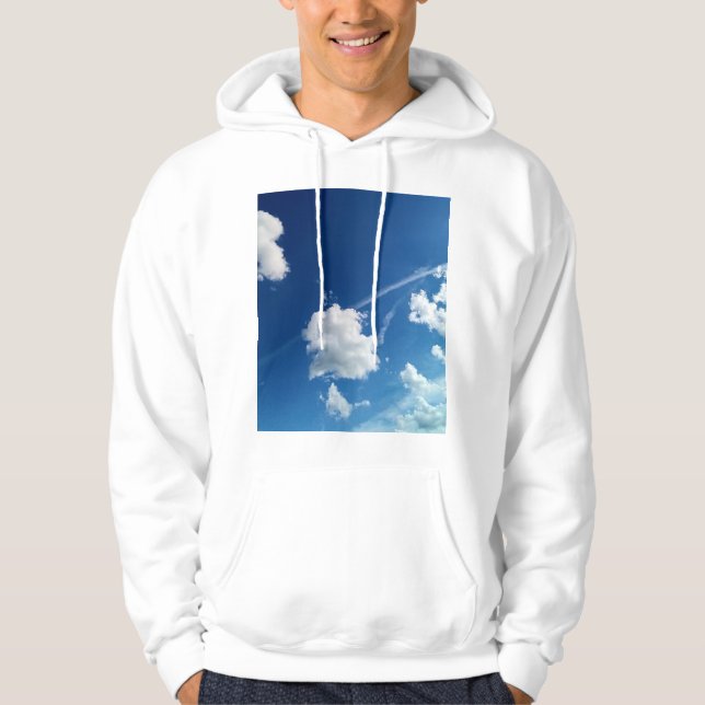 Wolken im Licht Hoodie (Vorderseite)