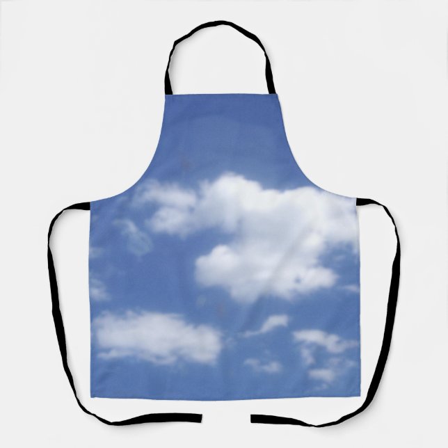 Wolken in blauem Himmel  Schürze (Vorderseite)