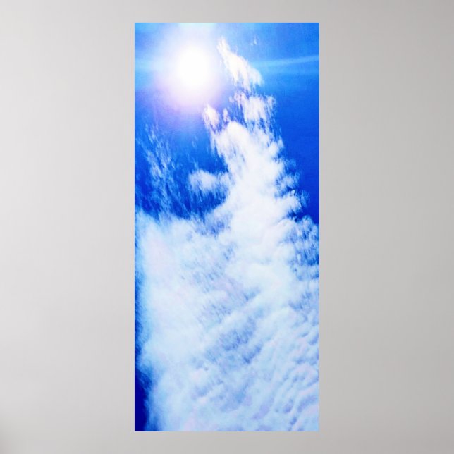 Wolken in Ottawa sonniger Himmel. Jetzt kaufen Poster (Vorne)