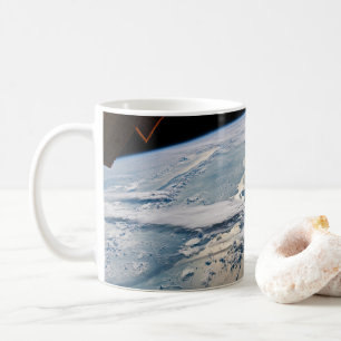 Wolken in Sumatra, Indonesien. Kaffeetasse