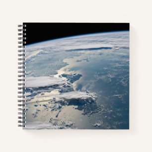 Wolken in Sumatra, Indonesien. Notizbuch