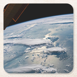 Wolken in Sumatra, Indonesien. Rechteckiger Pappuntersetzer