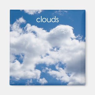 Wolken-Kühlschrank-Magnet Magnet
