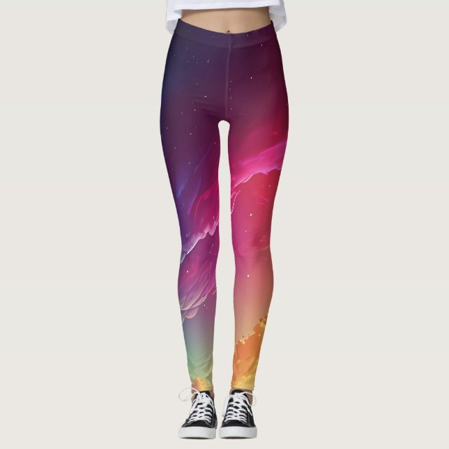 Wolken Leggings (Vorderseite)