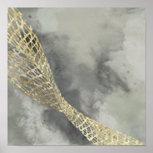 Wolken-Matrix Poster