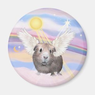 Wolken - Meerschweinchen Engel (#2) Magnet