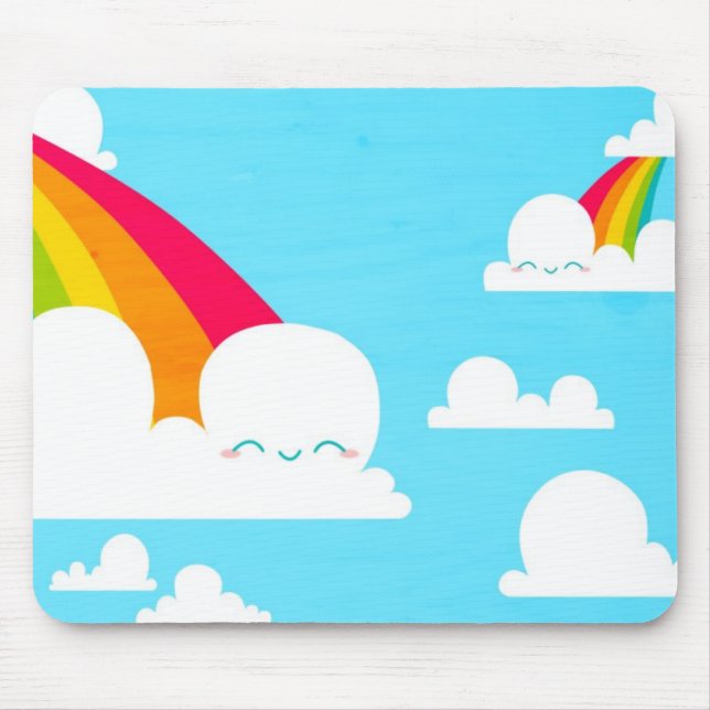 Wolken Mousepad (Vorne)