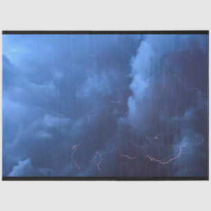 Wolken nächtlicher Himmelsbeleuchtung Dekoupage Ti Seidenpapier