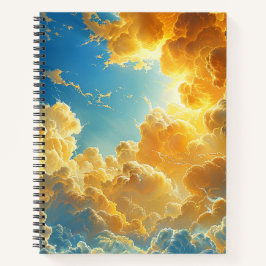 Wolken Notizbuch