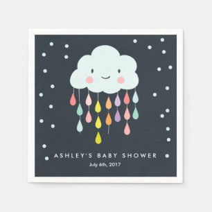 Wolken-Papierservietten-Baby besprühen Serviette