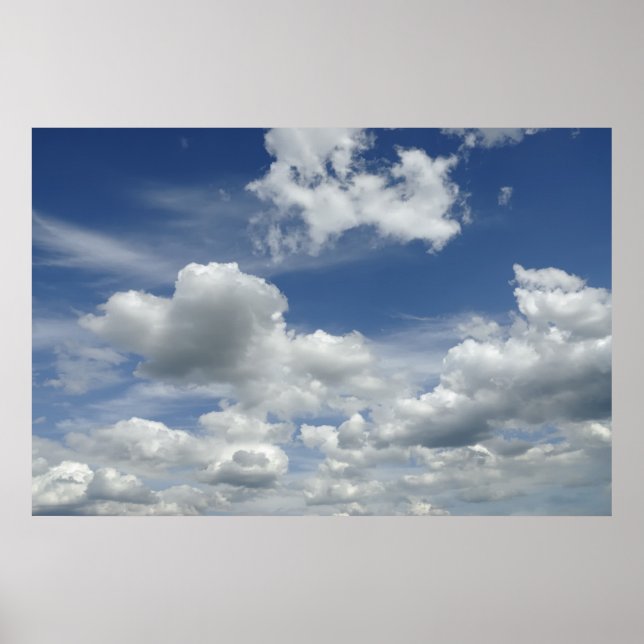 Wolken Poster (Vorne)