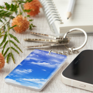 Wolken Schlüsselanhänger