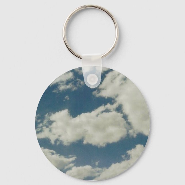 Wolken Schlüsselanhänger (Vorderseite)