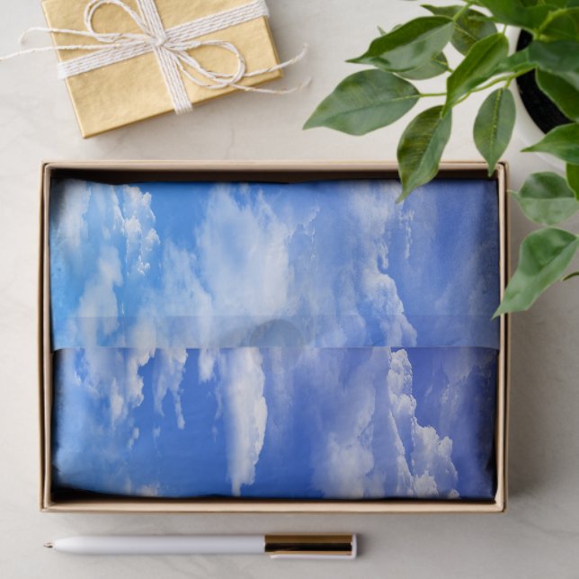 Wolken Seidenpapier (Geschenk)