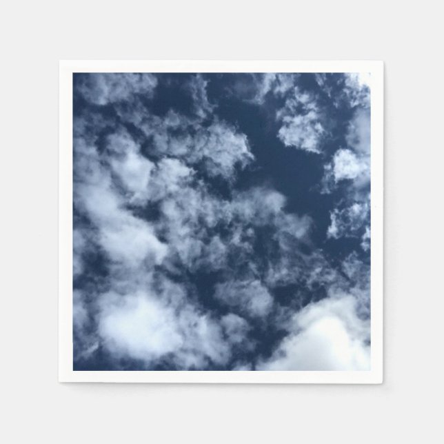 Wolken - serviette (Vorderseite)