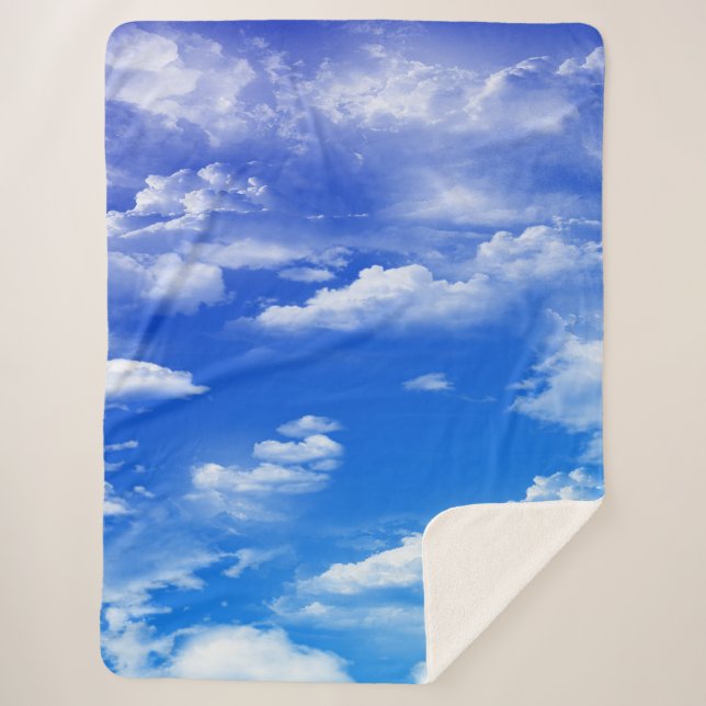 Wolken Sherpadecke (Vorderseite)