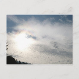 Wolken sind magisch postkarte