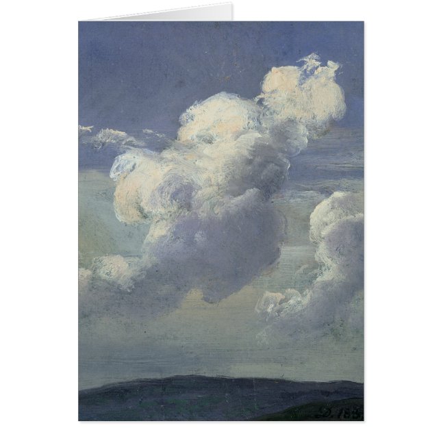 Wolken-Studie, 1832 (Vorne)