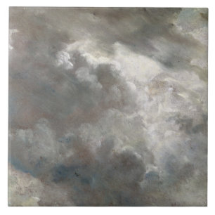 Wolken-Studie John Constables , 1821 (Öl auf Fliese