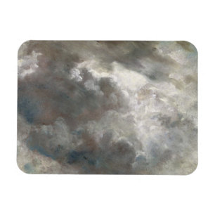 Wolken-Studie John Constables  , 1821 (Öl auf Magnet