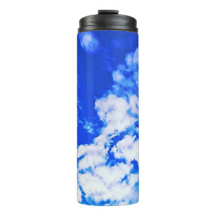Wolken Thermosbecher