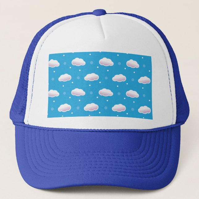 Wolken Truckerkappe (Vorderseite)