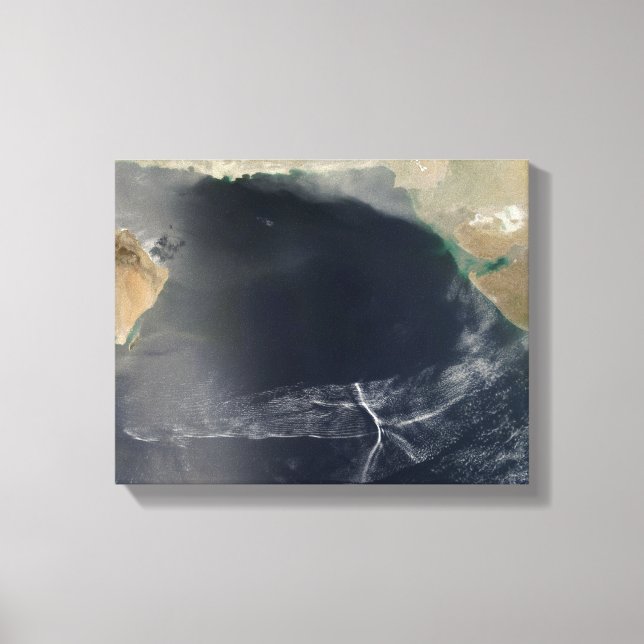 Wolken über dem Arabischen Meer Leinwanddruck (Vorderseite)