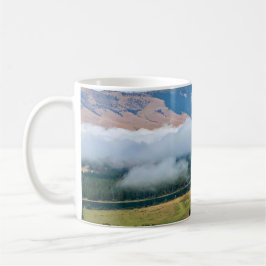 Wolken über dem Flathead River Kaffeetasse