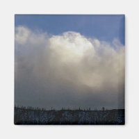 Wolken über dem Rücken