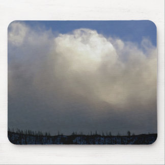 Wolken über dem Rücken Mousepad