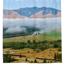 Wolken über Flathead River