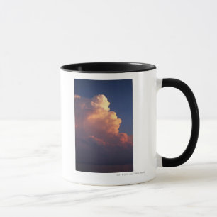 Wolken über Meer am Sonnenuntergang Tasse