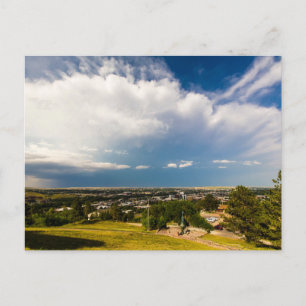 Wolken über Rapid City, South Dakota Postkarte