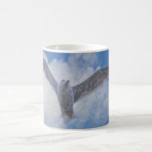 Wolken und Möwen Kaffeetasse