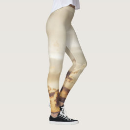 Wolken und Sonne bei Sonnenuntergang Leggings