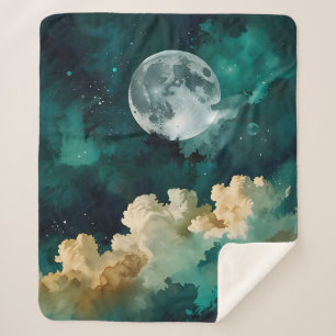 Wolken unter dem Mond Sherpadecke