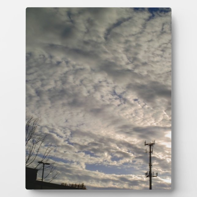 Wolkenbildung Fotoplatte (Vorderseite)