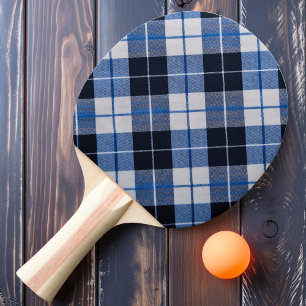 Wolkenblaukariert Tischtennis Schläger