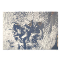 Wolkenbrüche im Gebiet der Kanarischen Insel