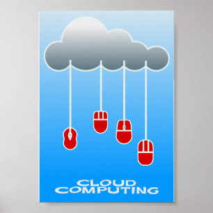 Wolkendatenverarbeitung Poster