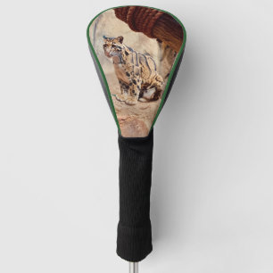 Wolkendecke Landschaftsbild exotische Tierwelt Golf Headcover