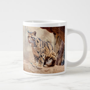 Wolkendecke Landschaftsbild exotische Tierwelt Jumbo-Tasse